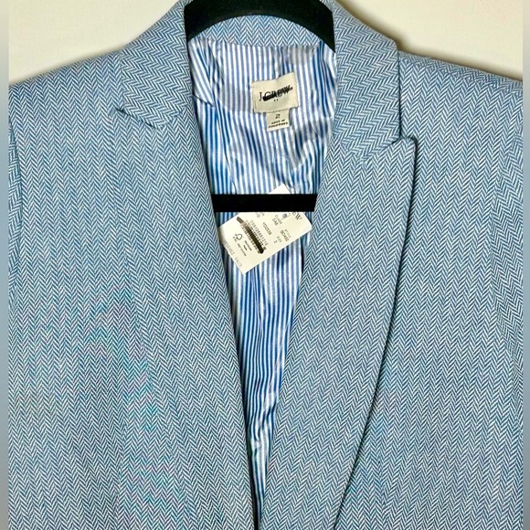J. Crew Factory Light Blue Blazer - Picture 13 of 16